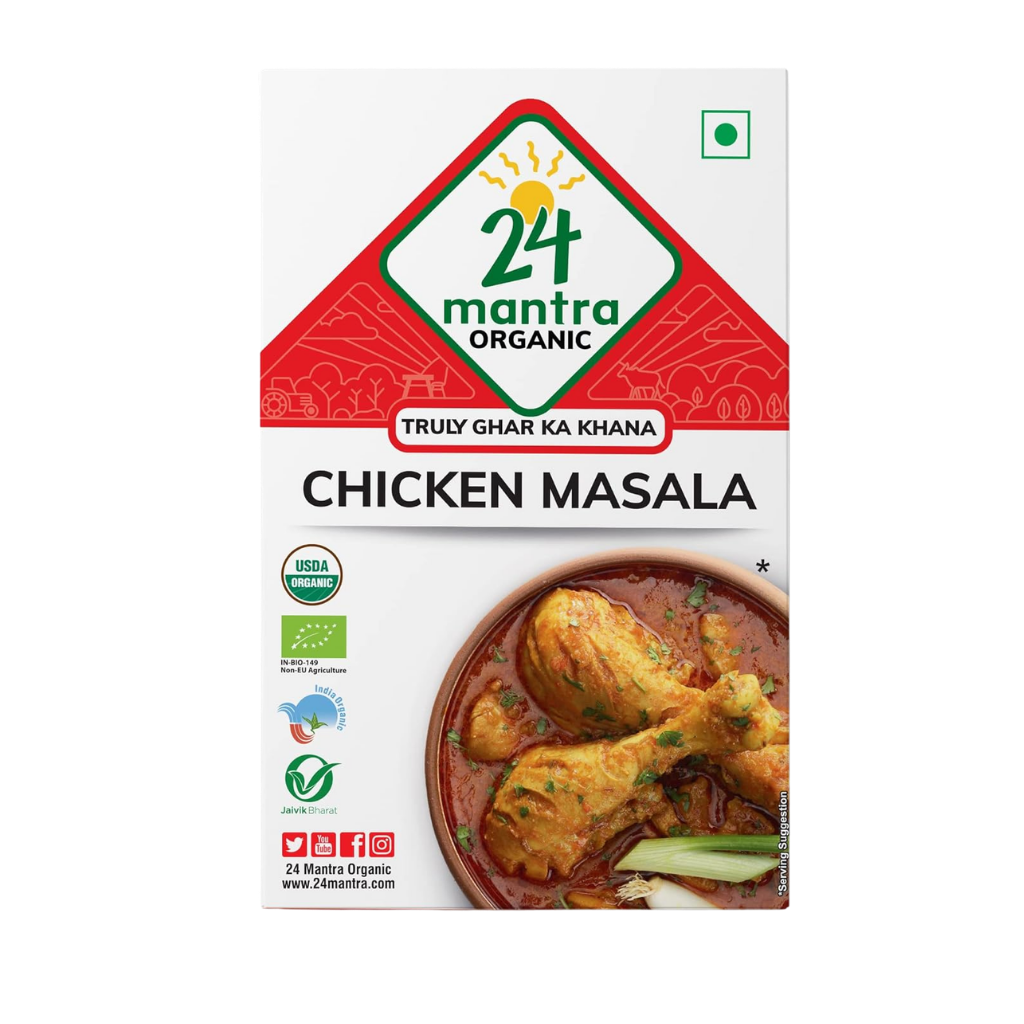 24 Mantra Organic Chicken Masala 100 g buy online USA - 1
